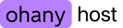 Ohany Host